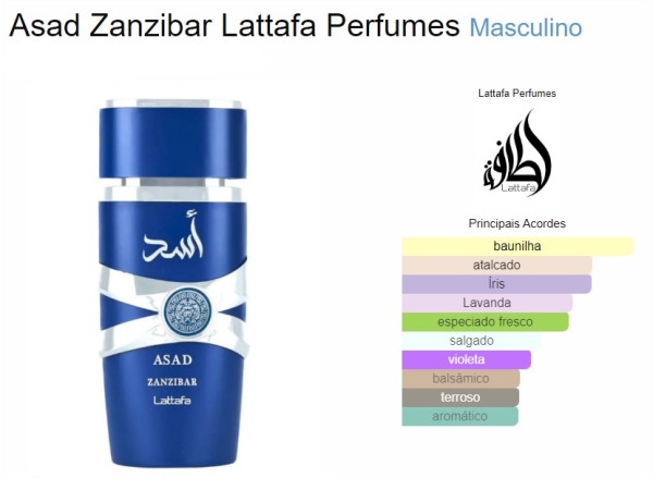 Perfume Asad Zanzibar Eau de Parfum - Imagem 3