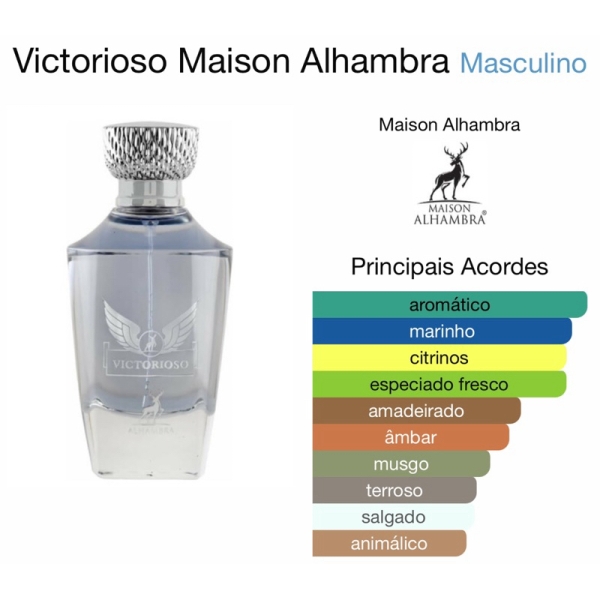 Perfume Victorioso Eau de Parfum Maison Alhambra - Imagem 3