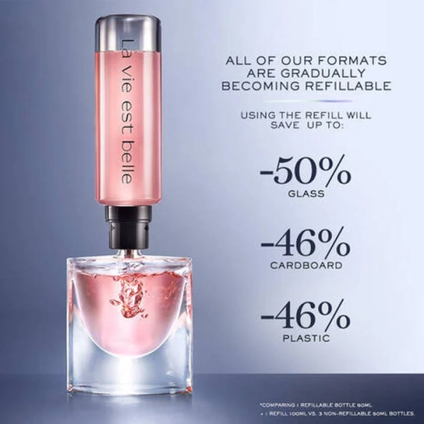 Perfume La vie est belle edp 100ml (refil) - Imagem 4