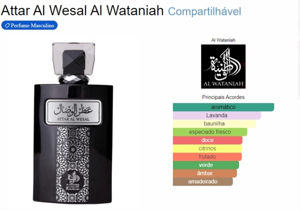 Perfume Attar Al Wesal Eau de Parfum - Imagem 2