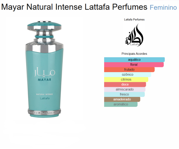 Perfume Mayar Natural Intense Eau de Parfum 100ml - Imagem 2