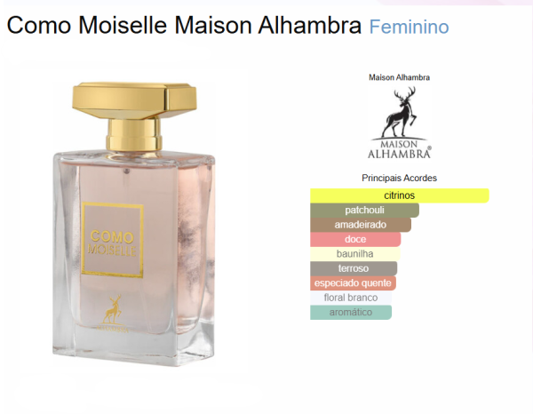 Perfume Como Moiselle Eau de Parfum - Imagem 3
