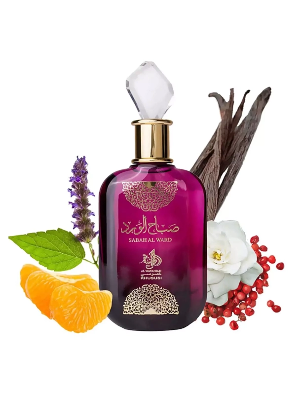 Perfume Sabah Al ward Eau de Parfum 100ml - Imagem 4
