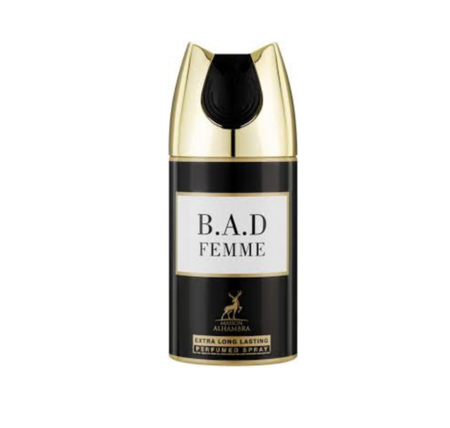 Perfume Spray Bad Femme Maison Alhambra 250ml