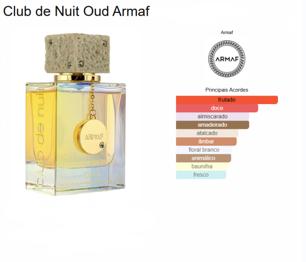 Perfume Club de nuit Oud Armaf - Imagem 2